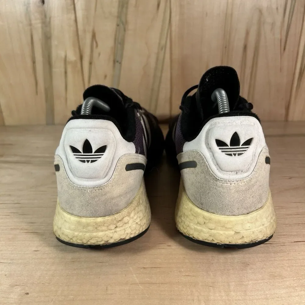 Adidas ZX 1K Boost Black White 2022 Mens Size 10 US Athletic Shoes